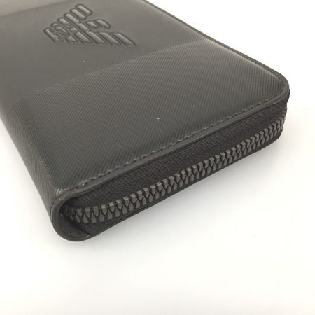  EMPORIO ARMANI エンポリオアルマーニ ラウンドファスナー財布  YEME49　YFE6J ブラック