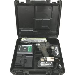 △△ HiKOKI ハイコーキ インパクトドライバ 18ｖ 充電器・充電池2個・ケース付 WH18DDL2 Cランク
