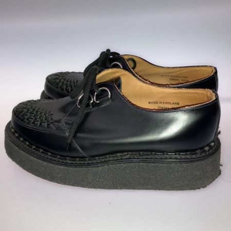  GEORGE COX ジョージコックス ラバーソール シューズ 　UK8 3588VI ブラック