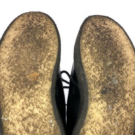  GEORGE COX ジョージコックス ラバーソール シューズ 　UK8 3588VI ブラック