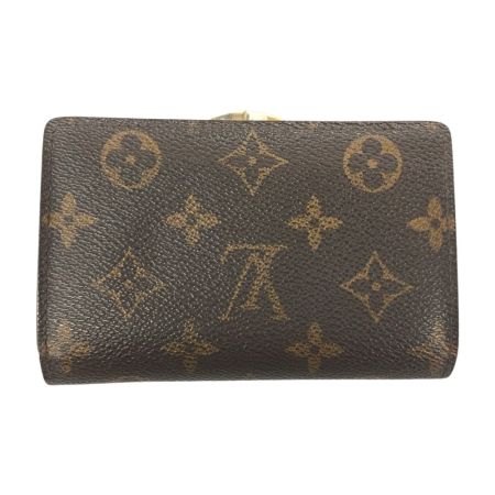  LOUIS VUITTON ルイヴィトン モノグラム ポルトモネ・ビエ ヴィエノワ 財布 M61663 ブラウン