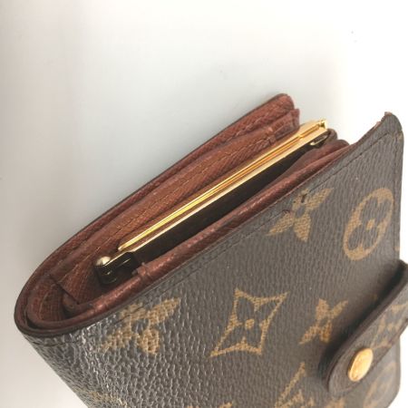  LOUIS VUITTON ルイヴィトン モノグラム ポルトモネ・ビエ ヴィエノワ 財布 M61663 ブラウン