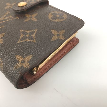  LOUIS VUITTON ルイヴィトン モノグラム ポルトモネ・ビエ ヴィエノワ 財布 M61663 ブラウン