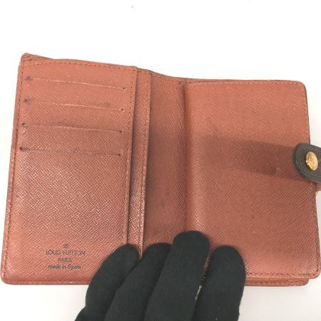  LOUIS VUITTON ルイヴィトン モノグラム ポルトモネ・ビエ ヴィエノワ 財布 M61663 ブラウン