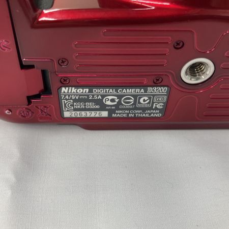  Nikon ニコン デジタル一眼レフカメラ ボディ+バッテリー+充電器 D3200