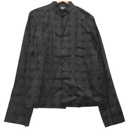  BLACK COMME des GARCONS ドットチャイナジャケット  AD2017 1A-J009 ブラック