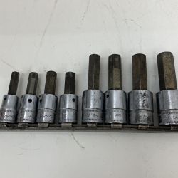 △△ Snap-on スナップオン 3/8 差し込み ヘックス ソケット 10本セット FAM7~FAM14 Cランク