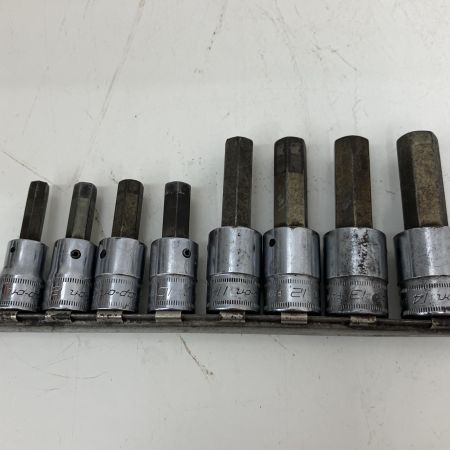  Snap-on スナップオン 3/8 差し込み ヘックス ソケット 10本セット FAM7~FAM14