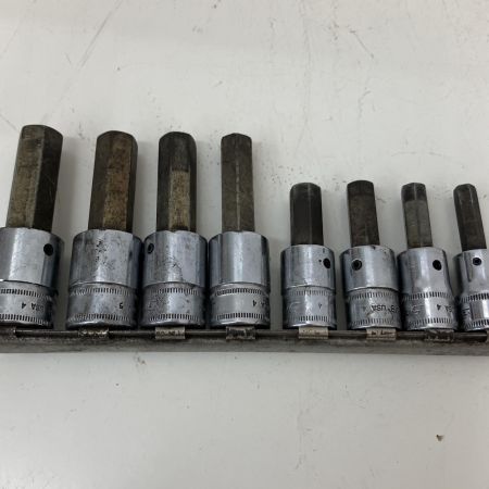 Snap-on スナップオン 3/8 差し込み ヘックス ソケット 10本セット FAM7~FAM14