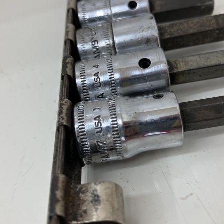  Snap-on スナップオン 3/8 差し込み ヘックス ソケット 10本セット FAM7~FAM14