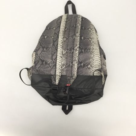  THE NORTH FACE ザノースフェイス Supreme リュック スネークスキン ライトウェイトデイパック NF0A3KVJ グレー×ブラック