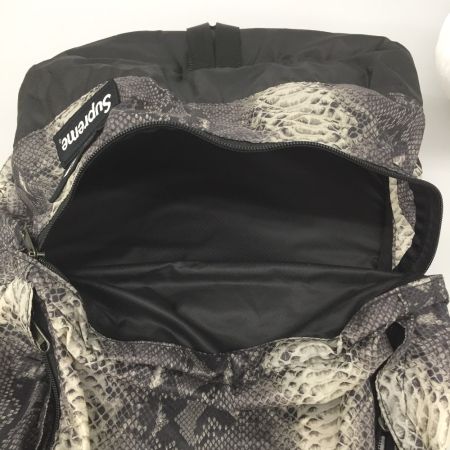  THE NORTH FACE ザノースフェイス Supreme リュック スネークスキン ライトウェイトデイパック NF0A3KVJ グレー×ブラック