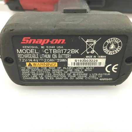  Snap-on スナップオン 3/8 コードレスラチェット 充電池1個付 コードレス式 14.4v  CTR761