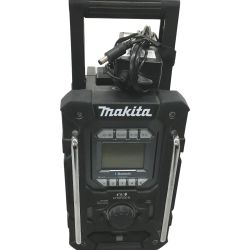 △△ MAKITA マキタ 充電機能付ラジオ ACアダプター付 10.8/14.4/18V  MR300 ブラック Bランク