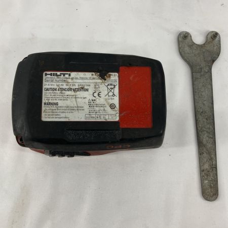 Hilti ヒルティ ディスクグラインダー Hilti AG125-A22 レッド  充電池1個付  AG125-A22 レッド