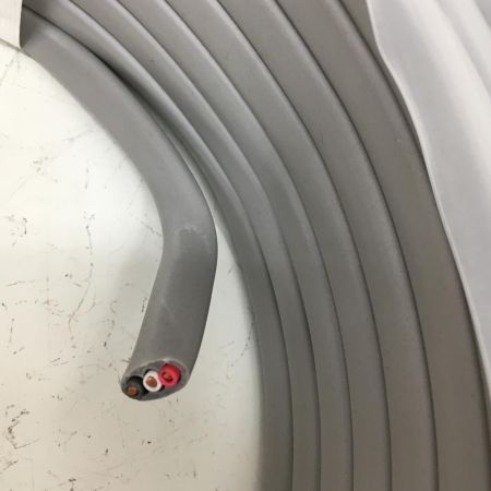  YAZAKI 電材 VVFケーブル　グレー 3芯2.0㎜×100m 2024年10月製造