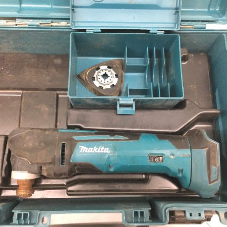  MAKITA マキタ 充電式マルチツール コードレス式 18v ケース付 TM51D ブルー