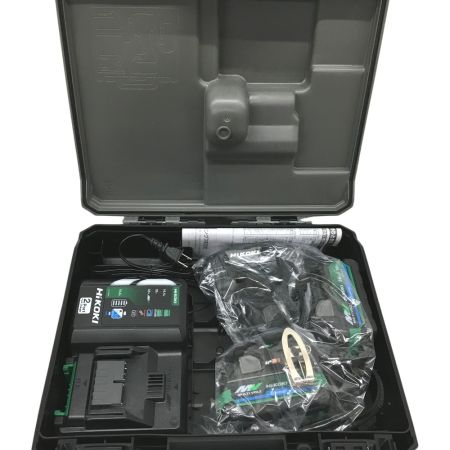  HiKOKI ハイコーキ インパクトドライバ 充電器・充電池2個・ケース付 36v WH36DD 2XHBSZ ブラック