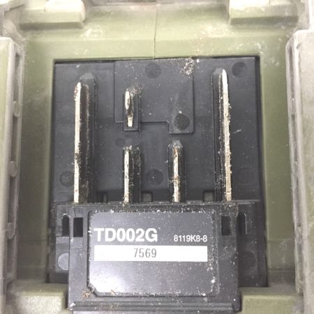  MAKITA マキタ インパクトドライバ 充電器・充電池2個付 コードレス式 40v 2.5Ah TD002G オリーブ