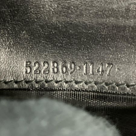  GUCCI グッチ 二つ折り財布  グッチシマ GG 522869 ブラック