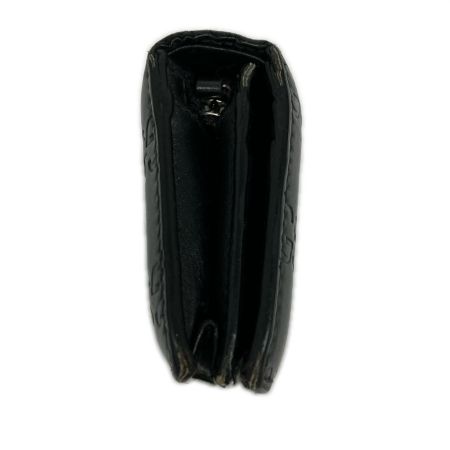  GUCCI グッチ 二つ折り財布  グッチシマ GG 522869 ブラック
