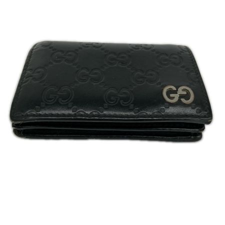  GUCCI グッチ 二つ折り財布  グッチシマ GG 522869 ブラック