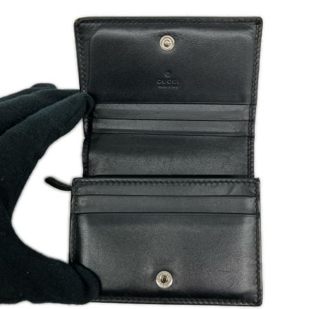  GUCCI グッチ 二つ折り財布  グッチシマ GG 522869 ブラック