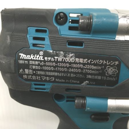  MAKITA マキタ インパクトレンチ  本体のみ 18v TW700D
