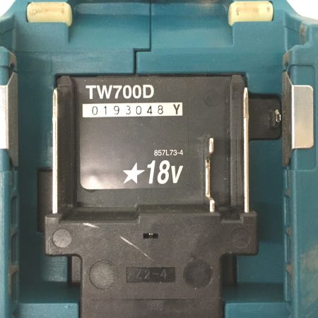  MAKITA マキタ インパクトレンチ  本体のみ 18v TW700D