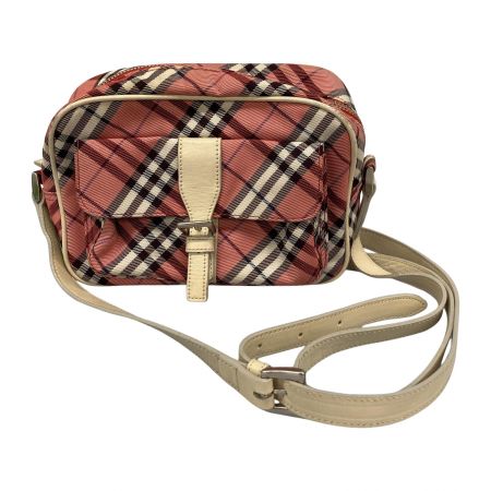  BURBERRY LONDON バーバリーロンドン  ショルダーバッグ チェック ZA473-800-45 ピンク