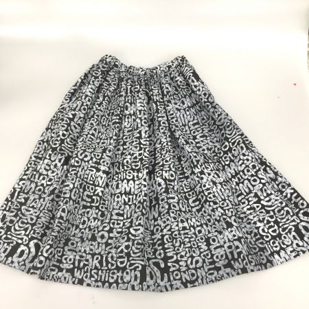  COMME des GARCONS コムデギャルソン BLACK COMME des GARCONS AD2019　総柄スカート  1D-S003