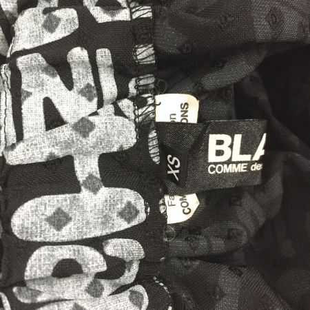  COMME des GARCONS コムデギャルソン BLACK COMME des GARCONS AD2019　総柄スカート  1D-S003