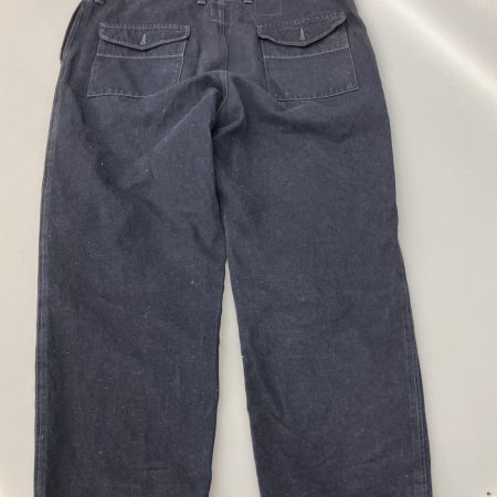  COLIMBO コリンボ ロイヤルネイビー　スモックパンツ　Lサイズ　ウエストベルト紐欠品 ネイビー