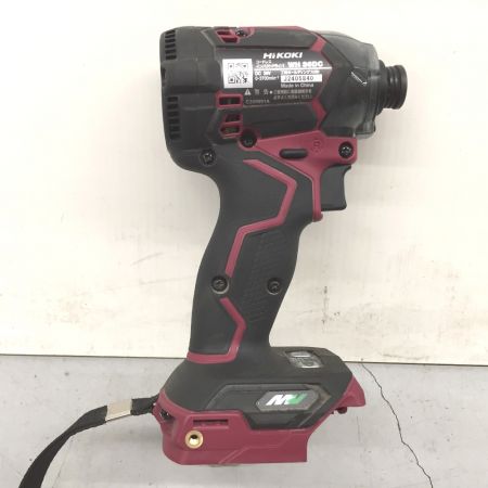  HiKOKI ハイコーキ インパクトドライバ 36v 本体のみ WH36DC レッド