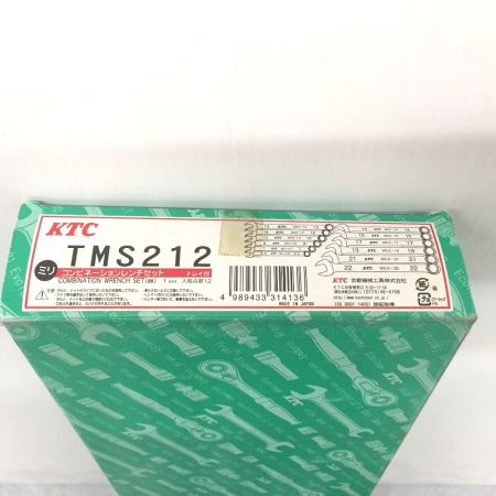  KTC ケーティーシー コンビネーションレンチセット 12点 TMS212