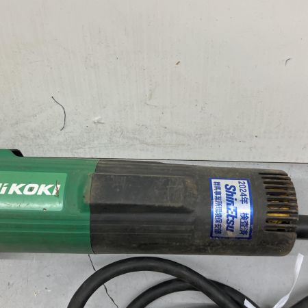  HiKOKI ハイコーキ 49mm 電子ハンドグラインダ コード式 2023年製 GP5V グリーン