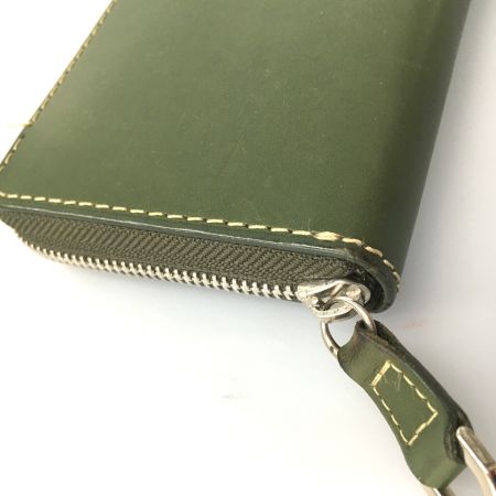  Somes Saddle ソメスサドル ラウンドジップ長財布 タンニンレザー PA-01-GR オリーブ