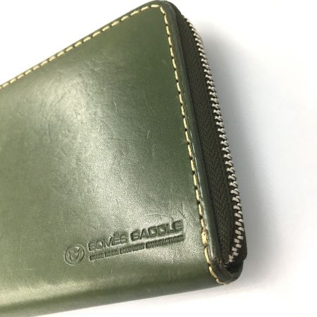  Somes Saddle ソメスサドル ラウンドジップ長財布 タンニンレザー PA-01-GR オリーブ