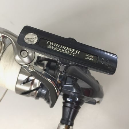  SHIMANO シマノ スピニングリール 21ツインパワーSW 8000HG-C 04228 ライン付