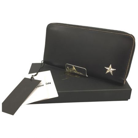  Schott ショット ワンスター ジップウォレット 馬革 ONE STAR ZIP WALLET 3129103 ブラック