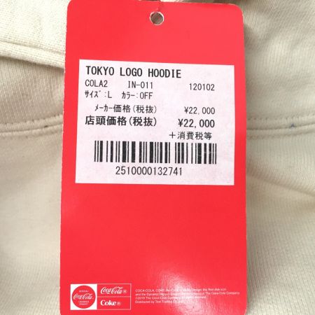  atmos アトモス COCA-COLA TOKYO LOGO HOODIE　L