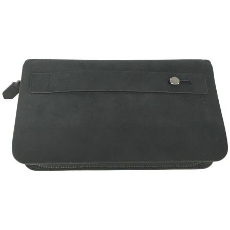  Snap-on スナップオン セカンドバッグ　ウォレット　アルカンターラ ブラック