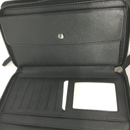  Snap-on スナップオン セカンドバッグ　ウォレット　アルカンターラ ブラック