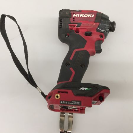 HiKOKI ハイコーキ インパクトドライバ 　36V　本体のみ WH36DD レッド