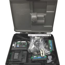 △△ HiKOKI ハイコーキ コードレスインパクトドライバ 36V 充電器・充電池2個・ケース付 wh36dd 2xhbsz ブラック Sランク