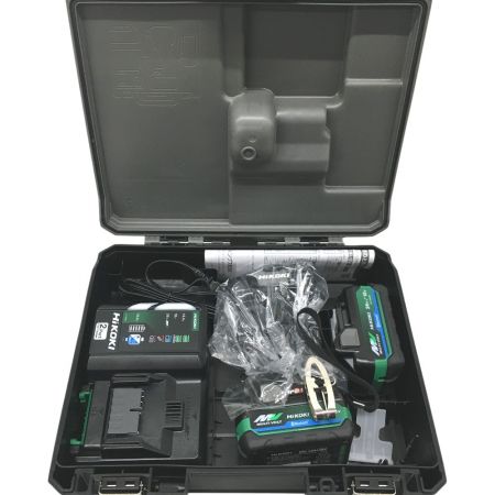  HiKOKI ハイコーキ インパクトドライバ 36v 充電器・充電池2個・ケース付 wh36dd ブラック