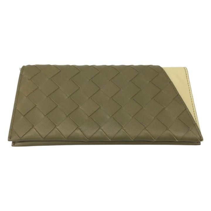 BOTTEGA VENETA ボッテガヴェネタ 2つ折り長財布 イントレチャート 