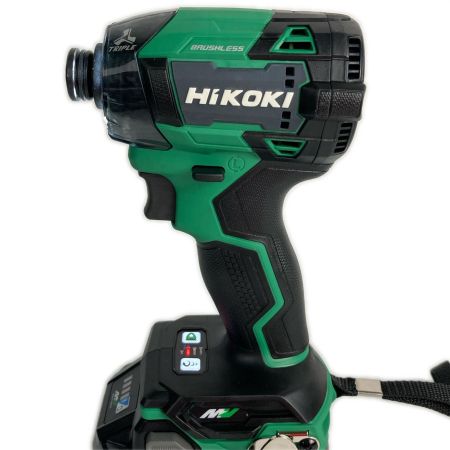  HiKOKI ハイコーキ インパクトドライバ WH36DD 2XHL2Z アグレッシブグリーン 充電器・充電池2個・ケース付
