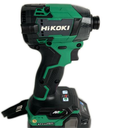  HiKOKI ハイコーキ インパクトドライバ WH36DD 2XHL2Z アグレッシブグリーン 充電器・充電池2個・ケース付