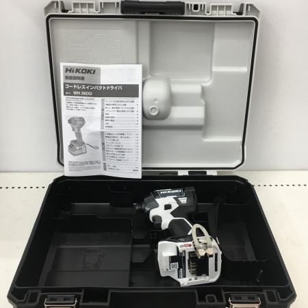  HiKOKI ハイコーキ 特別限定色　36V　充電式インパクトドライバ　ケース付き WH 36DD